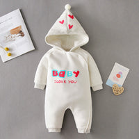Cute Baby Knitted Cotton One-piece Crawling Suit