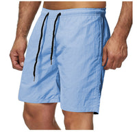 Summer Men's Shorts Candy Color Waterproof Quick-drying Knee Length Pants