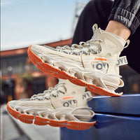 High-top Thick-soled Increase Men's Trendy Basketball Sneakers