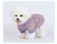 Dog Clothes Sweater Soft Glutinous Bean Cardigan
