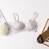Simple Solid Color Thin No Steel Ring Underwear