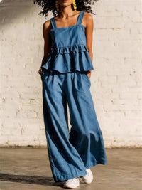 Loose-fit Camisole And Pants Set
