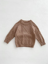 Twist Knitted Overalls Suit For Men And Women
