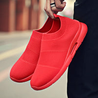 Mens Breathable Mesh Sneakers Trendy And Lightweight