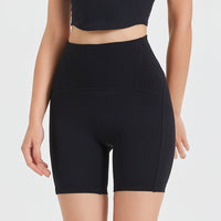 Women's Fashion Casual Shaping High Waist Peach Hip Lifting Short-length Pants