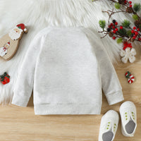 Round Neck Christmas Children's Sweater