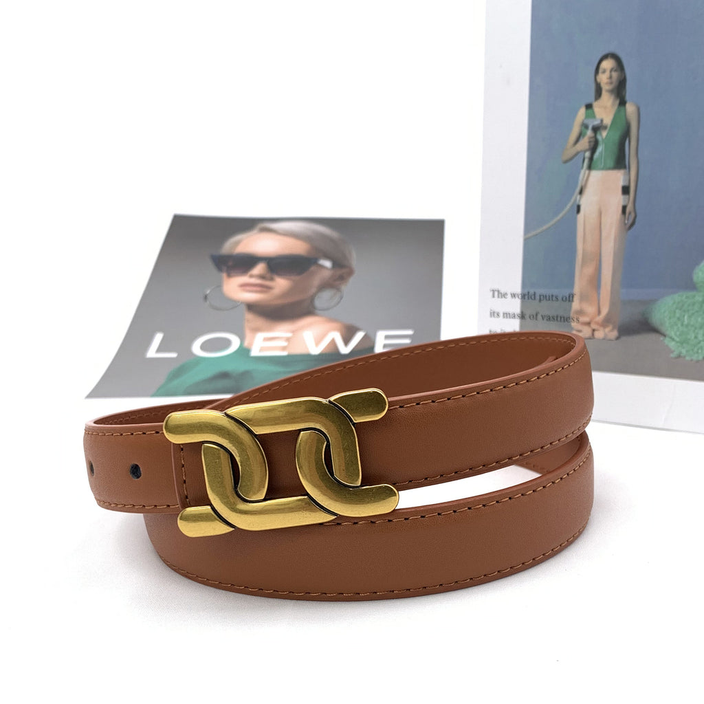 Women's Casual And Versatile Leather Belt