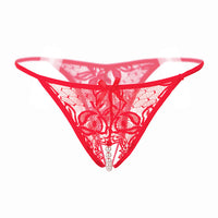 Women's Transparent T-back T-shaped Panties