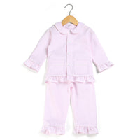Children's Pajama Set Thin Seersucker