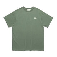 Male Letter Printed Round Neck Short Sleeve T-shirt