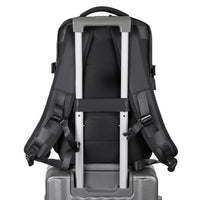 Mens Large-Capacity Business Backpack With Dry-Wet Separation Compartments
