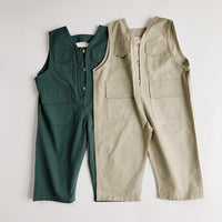 Children's Button Jumpsuit Spring And Autumn New