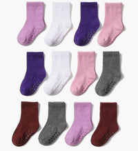 Dispensing Children's Cotton Solid Color Floor Socks