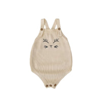 Baby Cat Embroidered Knitted Strap
