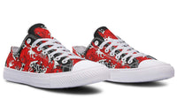 Fashion Printed Couple High Top Canvas Shoes