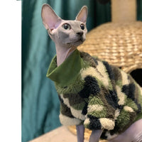 Sphynx Hairless Cat Clothes Extra Thick