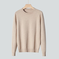 New Inner Wear Base Men's Knitted Round Neck Sweater Men