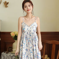Pajama Dress With Built-in Chest Padswear It As Loungewear Or Even Out In Public