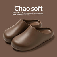 Womens EVA Slippers With A Non-slip Waterproof And Oil-resistant Outer Layer For Outdoor Wear
