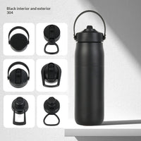 Stainless Steel Portable Large-capacity Water Bottle