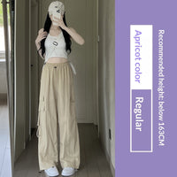 Purple Parachute Work Pants For Women