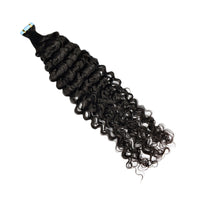 Invisible Seamless Hair Extensions Real Human-hair Hairpieces