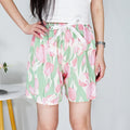 Women's Cotton Silk Shorts Plus Size Homewear Beach Pants