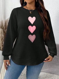 New Arrival Printed Crewneck Long-sleeve Winter Top