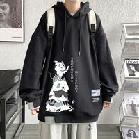 Hong Kong Style Boys Lapel Pullover Hoodie