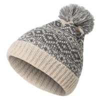 Autumn And Winter No Brimmed Wool Ball Knitted Hat Warm Earmuffs Outdoor Riding Thickening