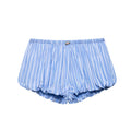 European And American Style Pattern Puffy Mini Shorts
