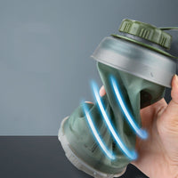 Food Grade TPU Outdoor 750ML Collapsible Soft Water Bottle