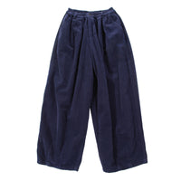 Womens Retro Loose Wide-Leg Corduroy Workwear Casual Pants