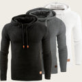 Long-sleeved Hoodie Warm Color Hooded Sweatshirt Jacket