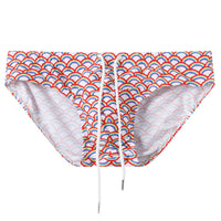 Men's Triangle Fashion Low Waist Swimming Trunks