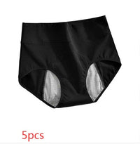 Women's Cotton High Waist Physiological Underwear