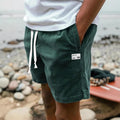 American Overalls Sports Loose Beach Cropped Casual Pants