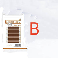 Single Flowering Deep Coffee Planting Grafting False Eyelashes