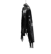 Black Street Hipster Jacket Slim Fit European And American Motorcycle Suit