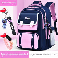 Schoolbag Boy Elementary School Students Three Four To Six Grade