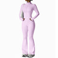 Zipper Nude-Feel Yoga Suit Women's
