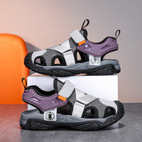 Fashion Boys And Girls Toe Protection Beach Shoes
