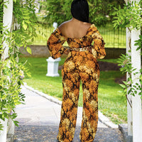 Fashion Sexy One-Shoulder Jumpsuit