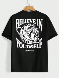 Believe In Yourself Universe Funny Men T-shirt