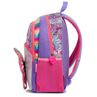 3D Rainbow Butterfly Cute Color Primary School Girls Backpack