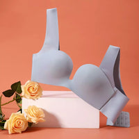 One Piece Underwear Women's Thin Section Without Steel Ring Gathering Bra