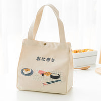 Cute Portable Ladies Handbag Insulation Lunch Box Bag