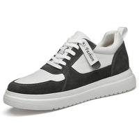 Height Increasing Insole Calf Leather Shoes Breathable