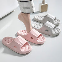 New Woven Texture Non-slip Slippers For Women Summer Indoor Floor Bathroom Home Slipper Men House Shoes