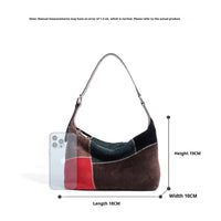 Cortical Women's Spliced Casual Crossbody Bag